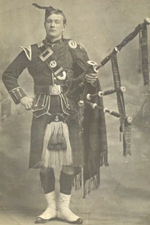 Andrew Hain, Sandy's Father, Black Watch WWI Andrew Hain, Sandy’s Father, Black Watch WWI