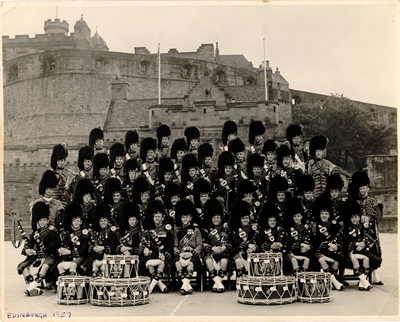 1st and 2nd Batallion Black Watch at Edinburgh Castle 1957 1st and 2nd Batallion Black Watch at Edinburgh Castle 1957